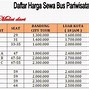 Harga Sewa Bus Pariwisata Per Hari Bandung