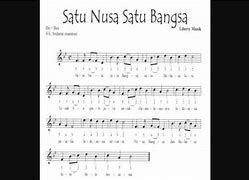 Lirik Lagu Satu Nusa Satu Bangsa Satu Bahasa Kita